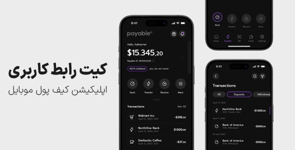 Payable . Finance & Banking Wallet Mobile App