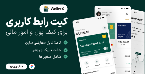 WalletX - Finance App UI KIT