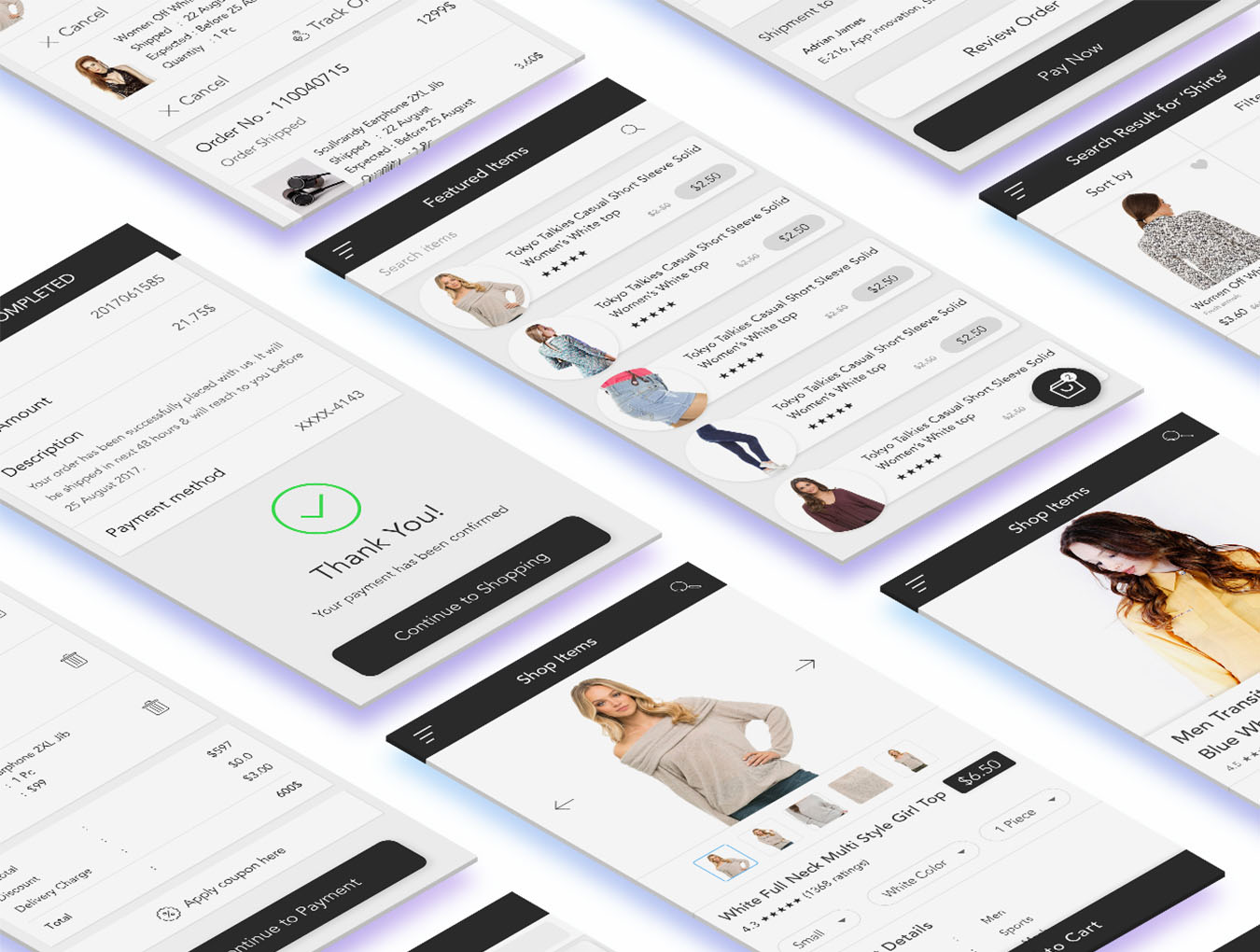 E Shop App UI Kit-5
