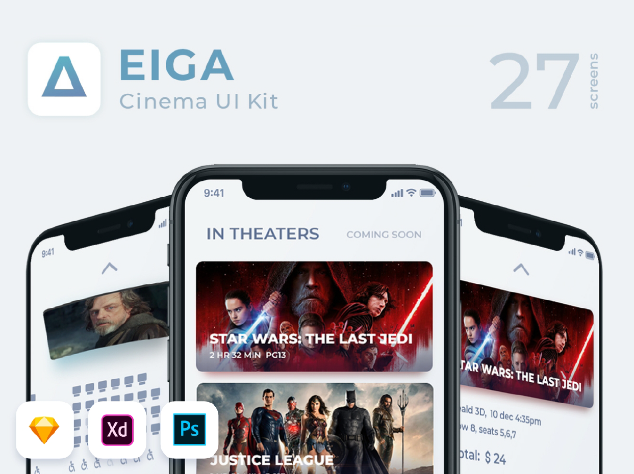 EIGA Cinema UI KIt 1
