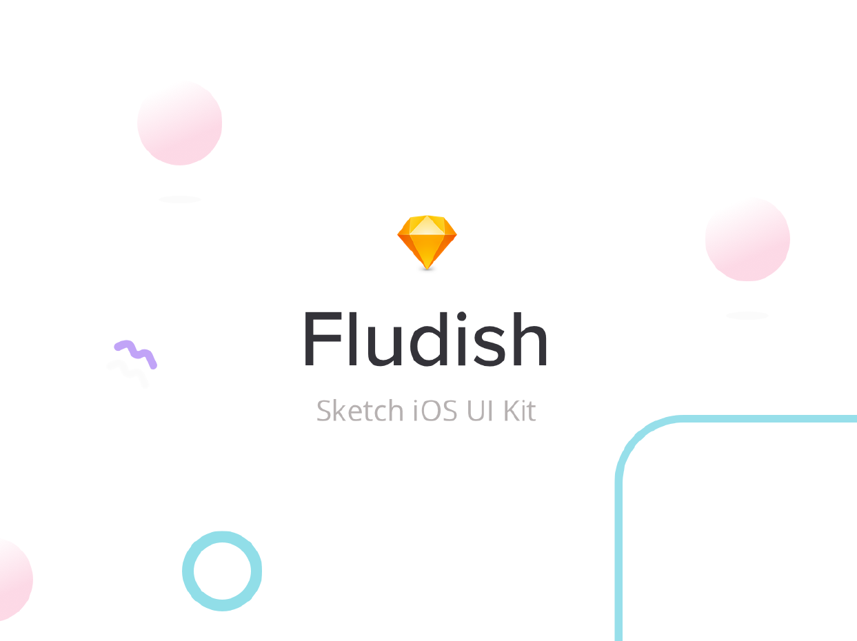 Fludish Sketch UI Kit 7