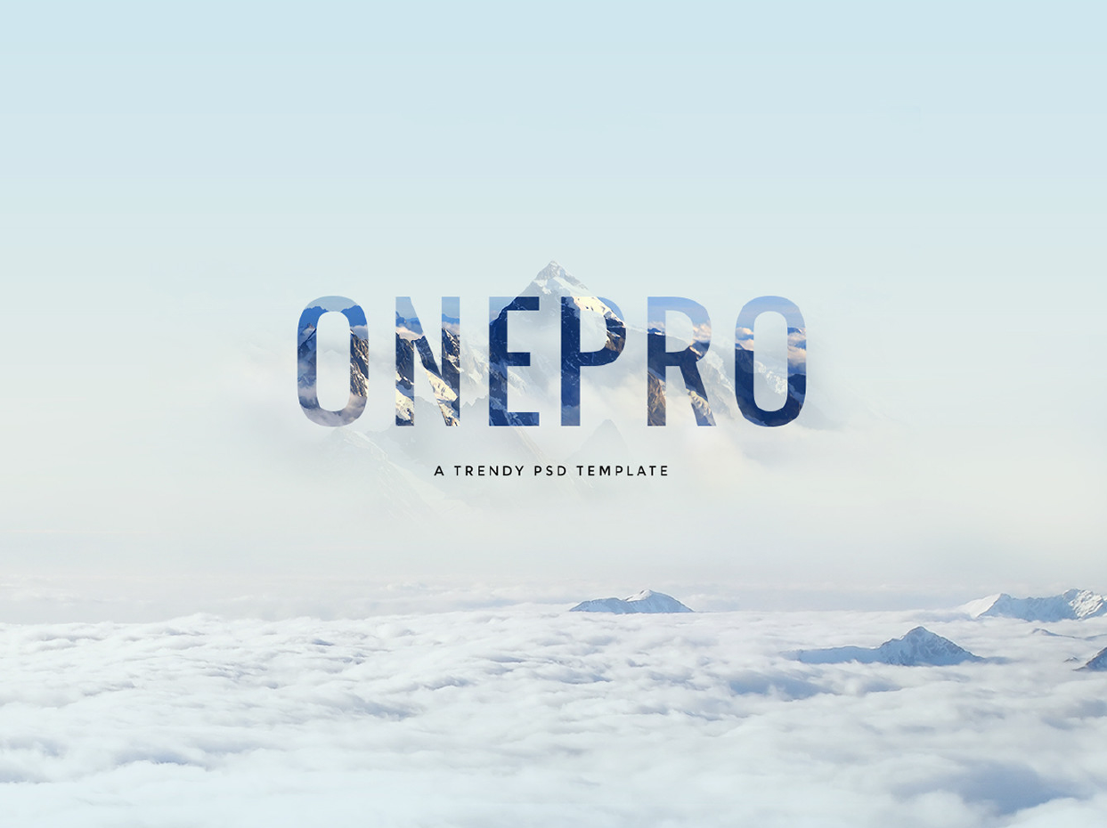OnePro Web UI Kit 3