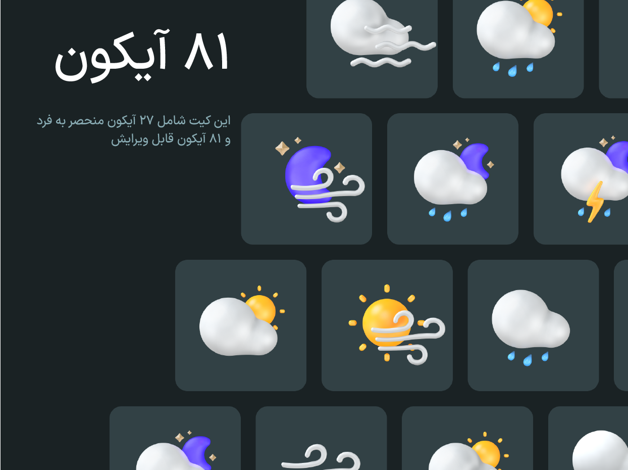 Weather Icons Pack-1