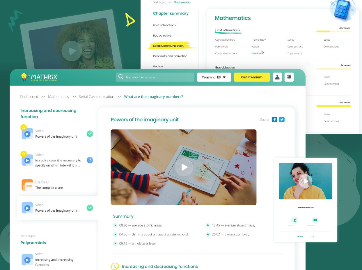 Online Education Platform UI kit 1
